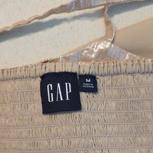 Women's Champagne Metallic Maxi Dress - Shiny Long Dress - Pockets